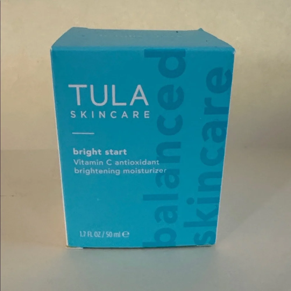 TULA Bright Start Vitamin C Antioxidant Brightening Moisturizer 1.7oz NIB $58